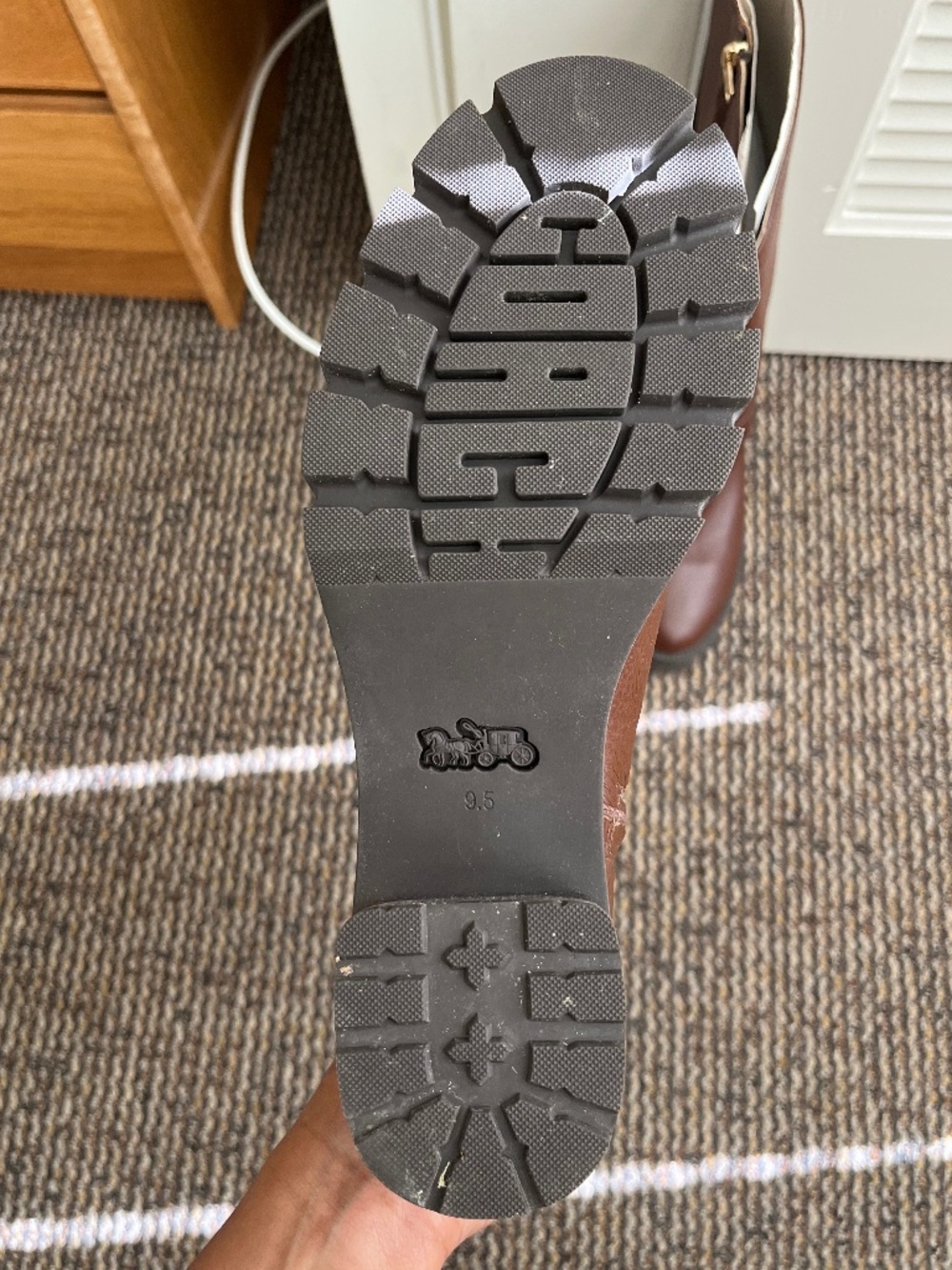 Coach Knee level Leather Boots - Picture 3 of 6